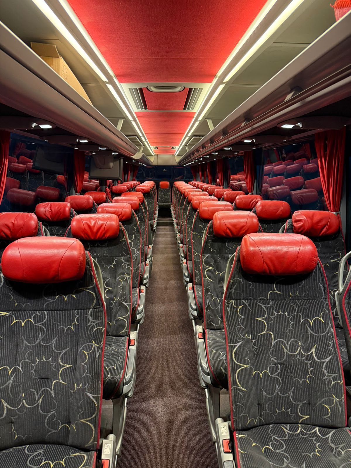 Group coach cabin